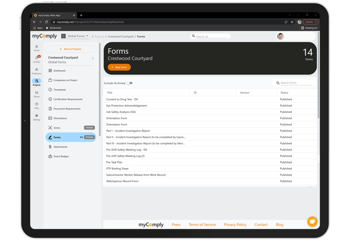 Forms-Menu-New