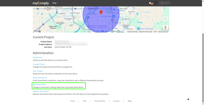 myComply-LTE2704-Smart-Brick-Status-06-25-2026_02_31_PM